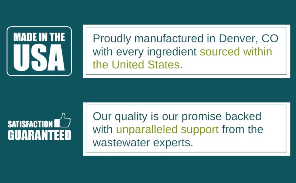 Unique Septic System Digester  4 Monthly Treatments  Helps Prevent Sewage Back-Ups, Clogs, Odors  Safe for Household Use, 32oz - Made in USA, satisfaction guarenteed