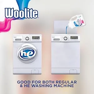 Woolite Damage Defense Laundry Detergent, 33 Loads, 50 Fl Oz, Regular & HE Washers, Packaging May Vary - Good for both regular and HE washing machine
