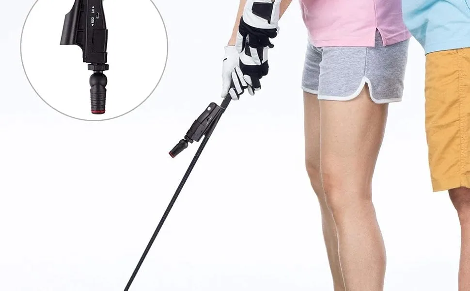 ACHIX Golf Putter Laser Sight Pointer Training Aids for Swing Practice Swinging Plane Corrector Posture Indicator Indoor/Outdoor Laser Red Line Pointer Portable Putter Laser Pointer - golf putter laser sight