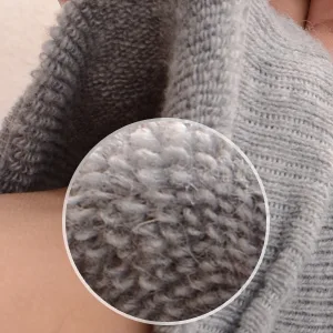 ADFOLF Mens Warm Wool Socks Thick Winter Thermal Stripe Wool Crew Socks Mix_2,stripeb - product information 4
