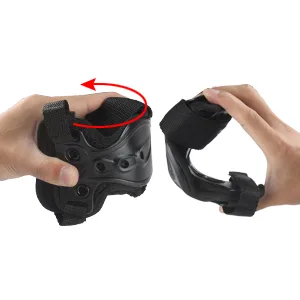 Andux Ski Gloves Extended Wrist Palms Protection Roller Skating Hard Gauntlets Adjustable Skateboard Gauntlets Support HXHW-01 Medium - product information 11