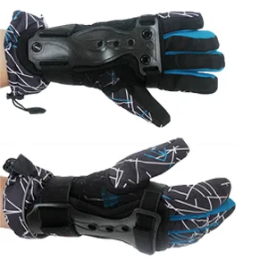 Andux Ski Gloves Extended Wrist Palms Protection Roller Skating Hard Gauntlets Adjustable Skateboard Gauntlets Support HXHW-01 Medium - product information 13