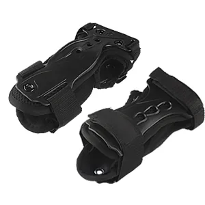 Andux Ski Gloves Extended Wrist Palms Protection Roller Skating Hard Gauntlets Adjustable Skateboard Gauntlets Support HXHW-01 Medium - Ski Gloves