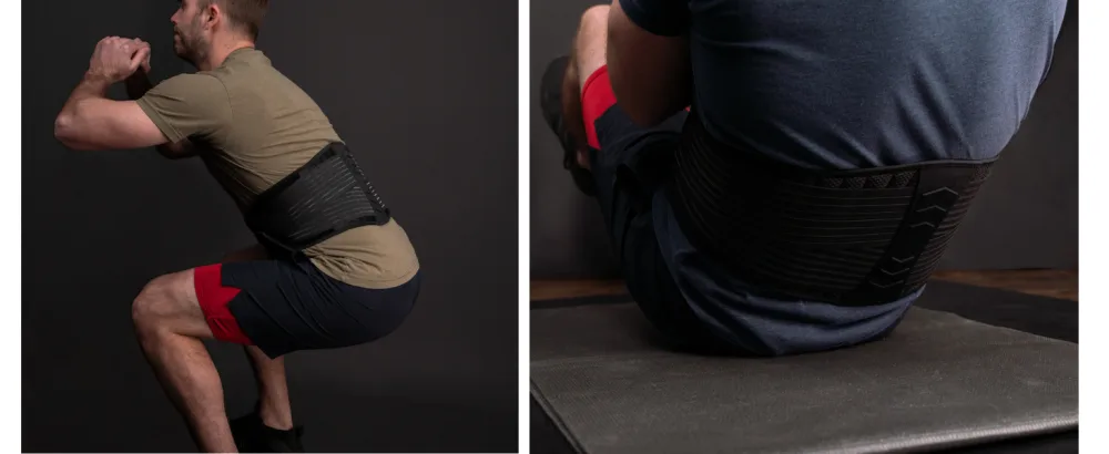 Lumbar Support Back Brace for Men and Women (Regular 28" - 50") - BODYPROX Lumbar Support Brace