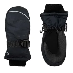 C9 Champion Kids Unisex Cold Weather Windproof and Waterproof Snow and Ski Mitten with Reflective Trim - c9 kids mitten