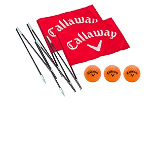 Callaway Backyard Driving Range Golf Flags For Yard, 6.5 Ft., 2 Pack, Red - Callaway Backyard Driving Range Golf Flags For Yard