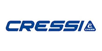 Cressi Supernova Dry, clear/black. - CRESSI,LOGO