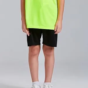 DaniChins Boys Loose Athletic Moisture Wicking Shorts Performance Mesh Shorts Black/Yellow 7 - boy athletic shorts