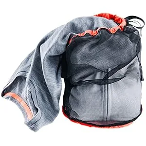 Deuter Mesh Sack 5 Pack Bag papaya-black - Mesh Sack 5 Detail