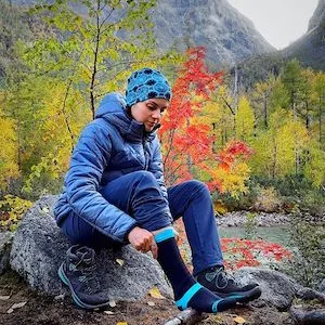 DexShell Waterproof Coolmax Cushioned Inner 3-Layer Laminated Breathable Socks Coolvent for men and women Medium Aqua Blue - Go enjoy the great outdoor with DexShell protection