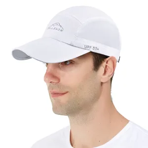 ELLEWIN Unisex Baseball Cap UPF 50 Unstructured Hat with Foldable Long Large Bill Light Grey-l - product information 3