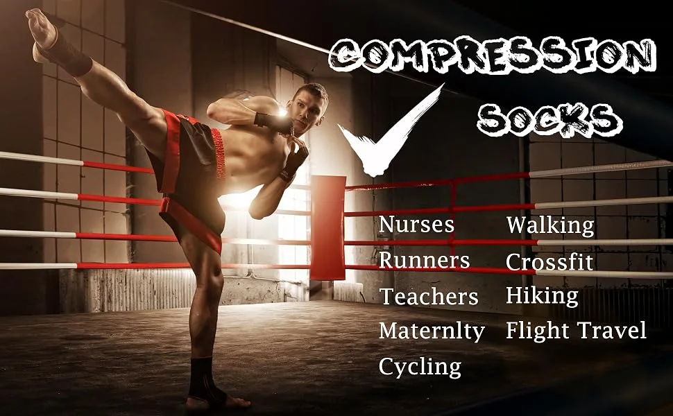 Copper Compression Socks (3 Pairs) 15-20 mmHg Circulation is Best Athletic & Daily for Men & Women, Running, Climbing Large-X-Large 01 Black/Black/Black - compression sock