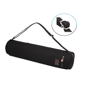 FREMOUS Yoga Mat Bag,Full-zip Exercise Yoga Mat Carrier Bag - Double Storage Pocket ,Easy Access Zipper, Adjustable Shoulder Strap and Handle,Fits Most Mats Army Green - Adjustable shoulder strap
