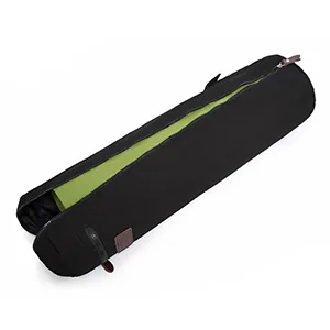 FREMOUS Yoga Mat Bag,Full-zip Exercise Yoga Mat Carrier Bag - Double Storage Pocket ,Easy Access Zipper, Adjustable Shoulder Strap and Handle,Fits Most Mats Army Green - With full zip feature