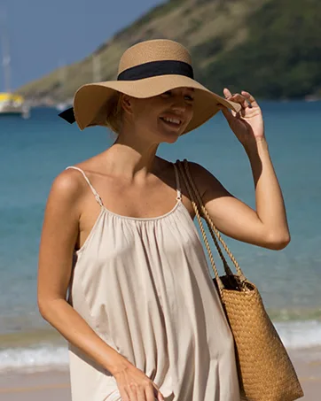 Womens Sun Straw Hat Wide Brim UPF 50 Summer Hat Foldable Roll up Floppy Beach Hats for Women Aa-mixed Beige Medium-Large - Wide Brim Floppy Beach Hat