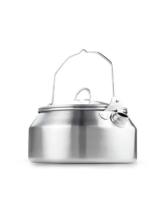 GSI Outdoors Glacier Stainless Steel Tea Kettle 1 qt. - Camping, Outdoors, & RV - Kettle