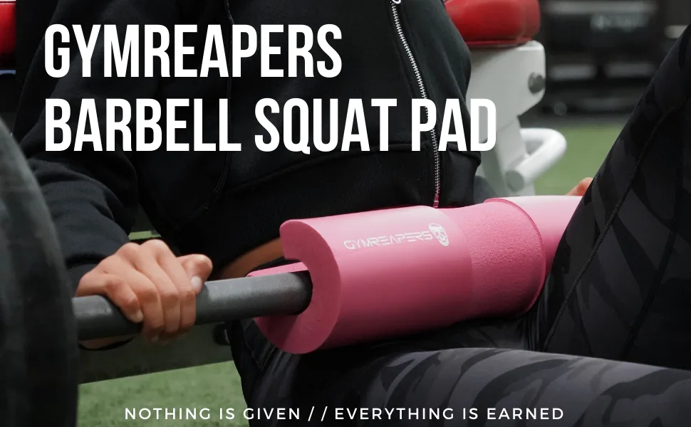 Gymreapers Barbell Squat Pad - Protective Bridge Pad for Hip Thrust, Squats, Lunges - Hip Support, Neck Protection for Bar Mint - Gymreapers Barbell Squat Pad for Weightlifting, Hip Thrusts, Squats