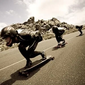 Heady Shake Pro Skateboard Bearings - Fastest Premium 608rs Titanium - Longboard, Skate Board, Kick Scooter, Inline and Roller Skates, 8-Pack Jackpot - Longboard Bearings