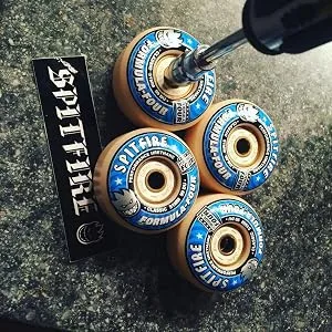 Heady Shake Pro Skateboard Bearings - Fastest Premium 608rs Titanium - Longboard, Skate Board, Kick Scooter, Inline and Roller Skates, 8-Pack Jackpot - Skate Bearings in Wheels