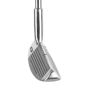 Intech Approach Two-Way Golf Club Chipper - angled toe and top view of the Intech Approach 2-way golf chipper