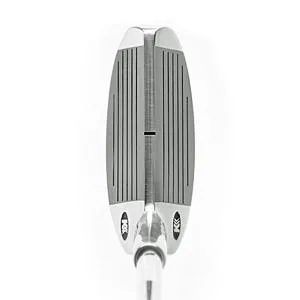 Intech Approach Two-Way Golf Club Chipper - top view of the Intech Approach 2-way chipper showing you can strike the ball right or left handed