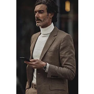 KINGBEGA Mens Turtleneck Sweaters Slim Fit Basic Knitted Thermal Casual Long Sleeve Pullover Sweatshirt Black Small - Mens Turtleneck Sweaters Slim Fit Basic Knitted Thermal Tops Casual Long Sleeve Pullover Sweater