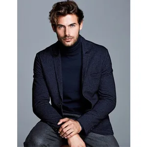 KINGBEGA Mens Turtleneck Sweaters Slim Fit Basic Knitted Thermal Casual Long Sleeve Pullover Sweatshirt Black Small - Mens Turtleneck Sweaters Slim Fit Basic Knitted Thermal Tops Casual Long Sleeve Pullover Sweater