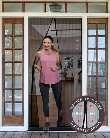 Magic Mesh Bug Repellant Watch- Watch and Bug Bands All in one, Ultrasonic Sounds Repel Mosquitos Away, Adjustable Silicone Wristband - Opens & closes like magic magnetic screen door