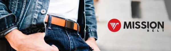 Mission Belt Strap Medium (33 - 35) Black, 35mm - blue belts, blue belt, men