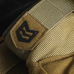 Mission Made Hellfox Tactical Gloves for Men Combat Hard Knuckle for Military Police Black Large - Mission Made Hellfox Gloves
