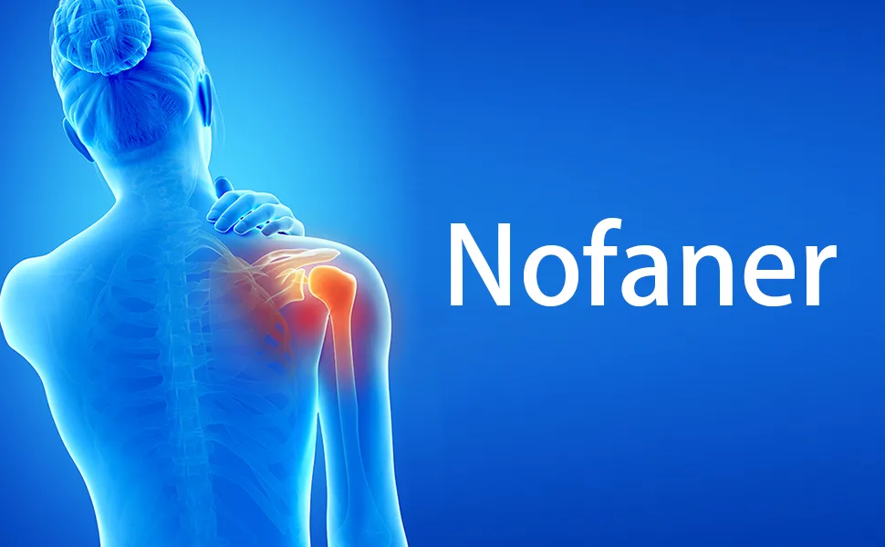 Nofaner Shoulder Compression Sleeve Arm Wrap for Shoulder Stability and Recovery, Shoulder Support Brace with Pressure Pad for Men Women(M42-45cm) - Shoulder Support for Torn Rotator Cuff