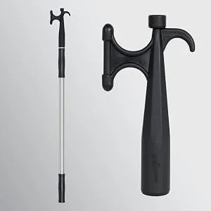 Oceansouth Telescopic Boat Hook - Paddle