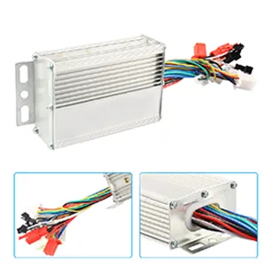 Opaltool Brushless Controller, 36V/48V Aluminium Alloy E-Bike Brushless Motor Controller for Electric Bicycle Scooter 350W - product information 5