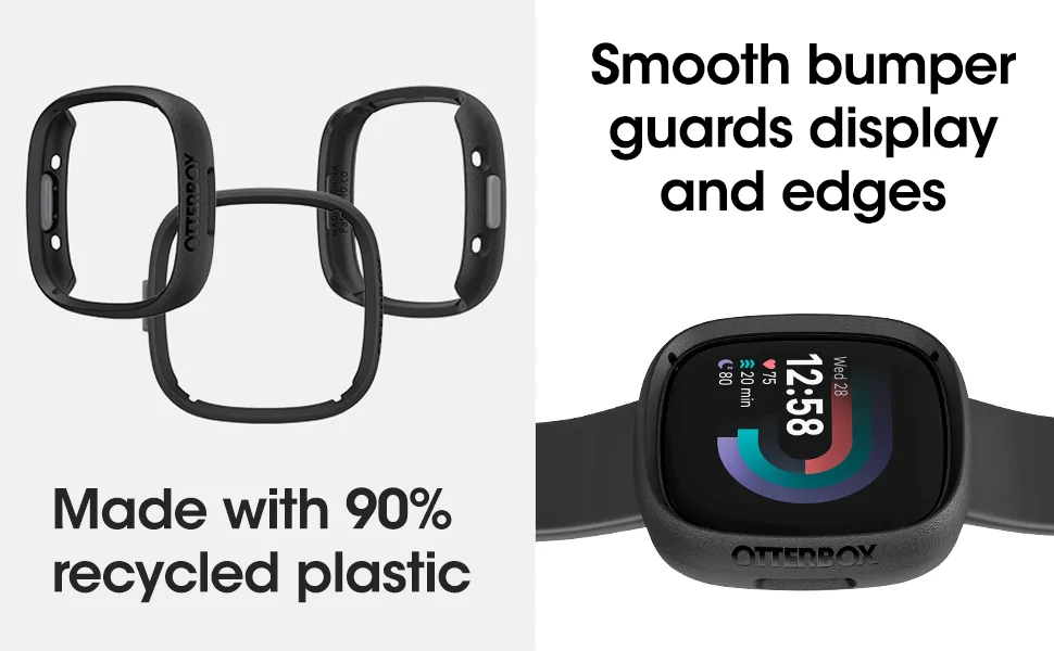 OtterBox All Day Case for Fitbit Versa 4 - fitbit case, fitbit versa 4, fitbit otterbox, fitbit bumper, otterbox fitbit versa 4 case