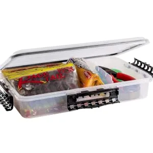 Plano Waterproof Stowaway Tackle Box Clear 14" x 9" x 2.88" - product information 1