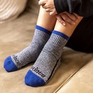 Prince Boys' Quarter Length Athletic Ankle Socks with Cushion for Active Kids (6 Pair Pack) Black Large - prince boys socks
