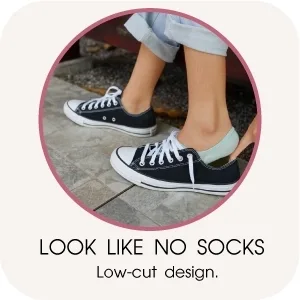 RATIVE Thin Flat Liner No Show Low Cut Cotton Socks For Kids Girls 10-pairs/Funny Animals - Look like no socks on sneaker