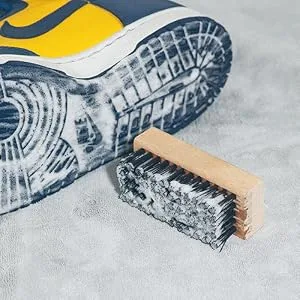 Reshoevn8r Sneaker Shoe Cleaner 3 Brush Set Soft Medium Stiff Suede Leather Mesh 3 Brush Pack - Shoe Cleaning, Scrub, Solution, Sneakers, Insert, Leather, Canvas, Stain Removal, Repellent, Laundry
