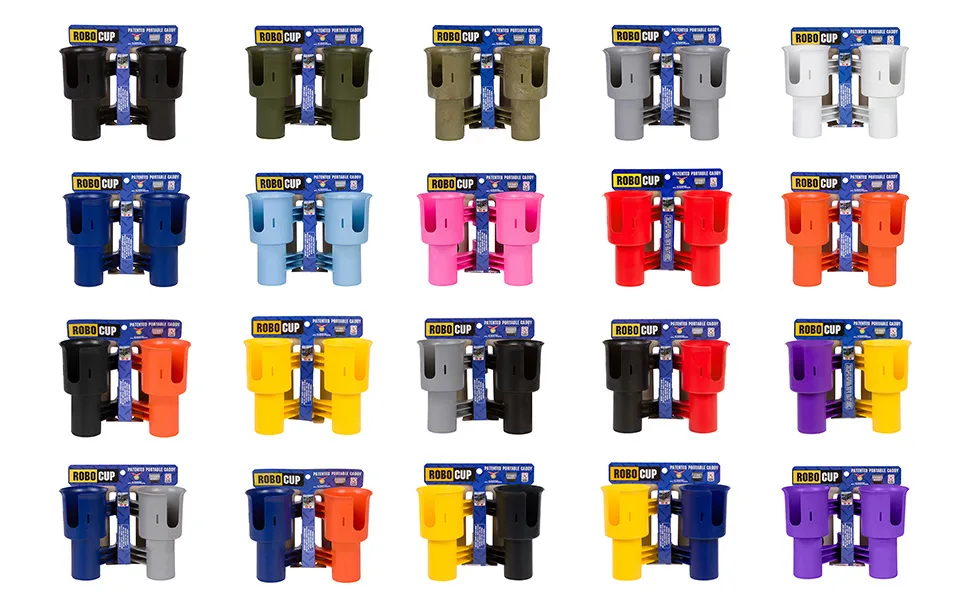 ROBOCUP Holster, Add-On Accessory, Mini Front Box, Cell Phone Holder, Tool Storage, Keys, Pens, Wallets. (Includes 1) Black - RoboCup collage image new