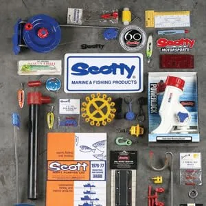 Scotty #141 Kayak/SUP Transducer Mounting Arm with Gear-Head Black, Medium - scotty