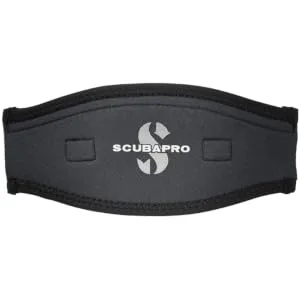 Scubapro Neoprene Mask Strap Black - SCUBAPRO Neoprene Dive Mask Strap