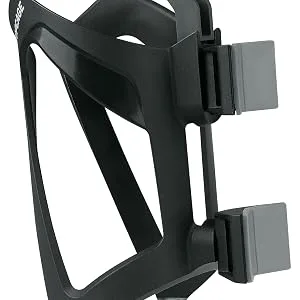SKS-Germany 11231 Anywhere Bicycle Attachment Water Bottle Mount with Top Cage Bottle Holder - Topcage mounted on Anywhere (frame straps not shown)