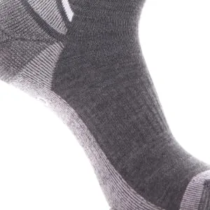 SOLAX Women's and Men's Wool Over The Calf Ski Socks Super Warm Outdoor Full Protection High Performance Ski Socks Medium Black-173 - ARCH