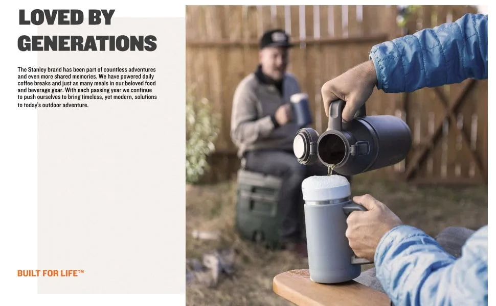 Stanley The Quick Flip GO Bottle Charcoal, 24OZ / .7L Charcoal 24 Oz - loved by generations
