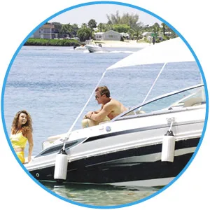 Taylor Made Products Boat Cover Support Pole Base Pad, Grey - unspecified