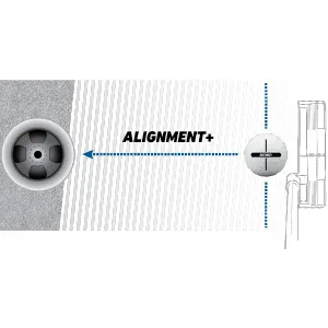 2021 TaylorMade Distance+ Golf Balls White Distance+ Golf Balls - Distance+ alignment