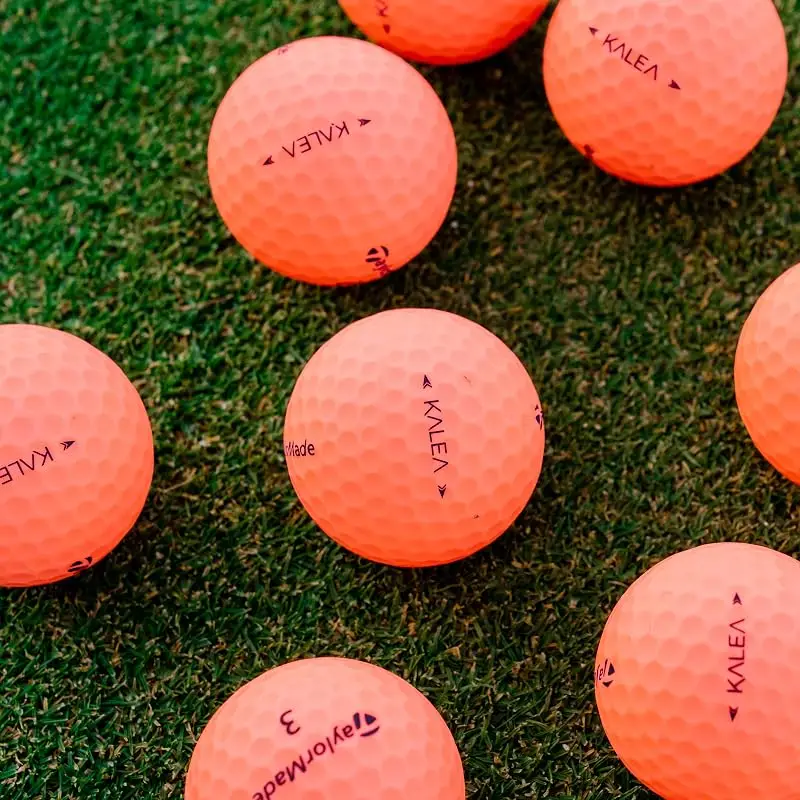 TaylorMade 2022 Kalea Dozen Peach - Orange golf Balls