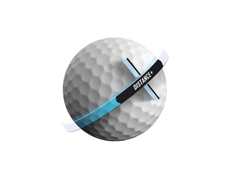 Taylor Made Distance+ White 12 Ball - Distance +