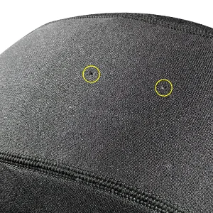 Tilos 1mm Metal-Light Coated Neoprene Adjustable Beanie for Surf Surfing Kayak Rafting Canoe Snorkel Swimming Cap Hat Black Large - product information 4