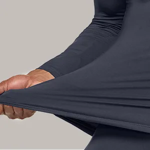 TSLA Men's Thermal Underwear Set, Microfiber Soft Fleece Lined Long Johns, Winter Warm Base Layer Top & Bottom Soft Micro Fleece Black X-Large - 7.TIT_300X300_3